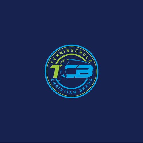 Create a modern logo for a upcoming tennis school Design by R_98™