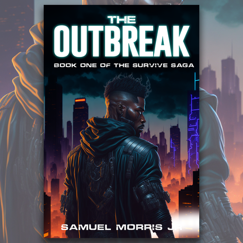 Sci-fi book cover with horror elements needed. Design by 【E-Django】