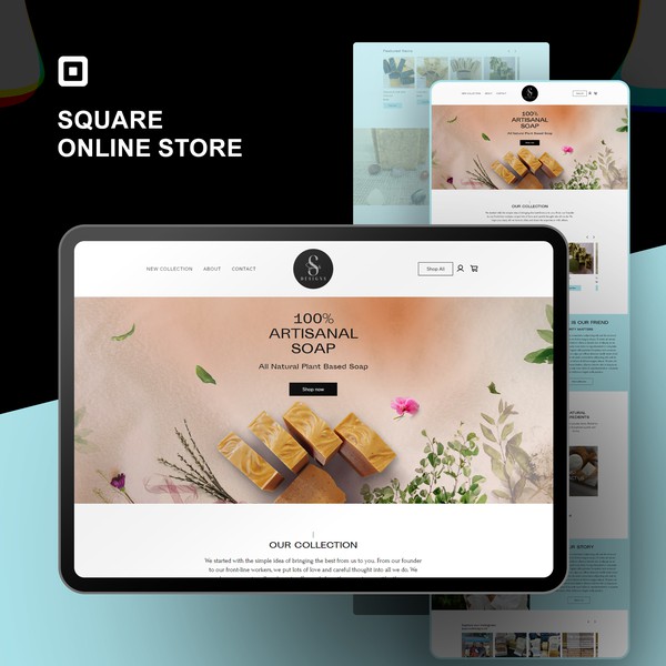 Online Store for the Soaping Artist