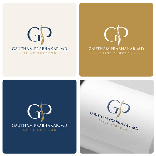 "San Antonio Spine Surgeon Looking for a Modern, Elevated, & Luxurious Logo" winning Logo design