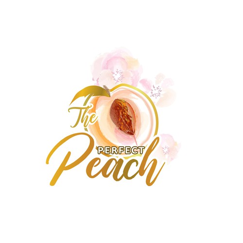 The Perfect Peach! Peach Bleach Logo Design by A_S_design