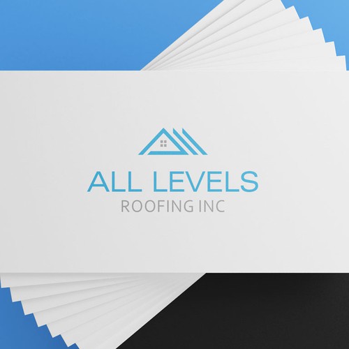 ROOFING LOGO DESIGN Design by Affineer ✪