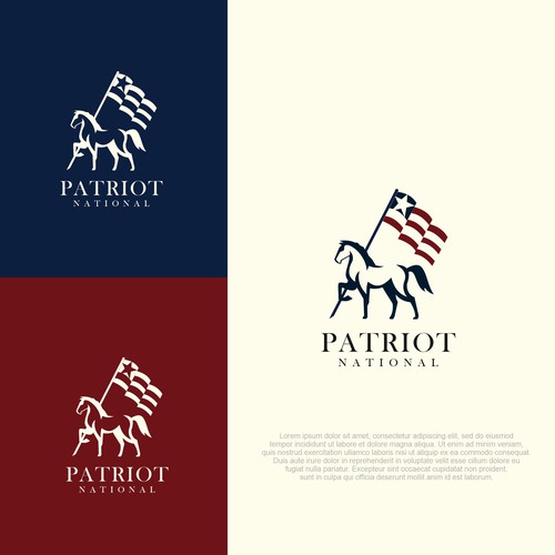 コンペ「Patriots National Golf Club」のデザイン by Yatama.kunさん 