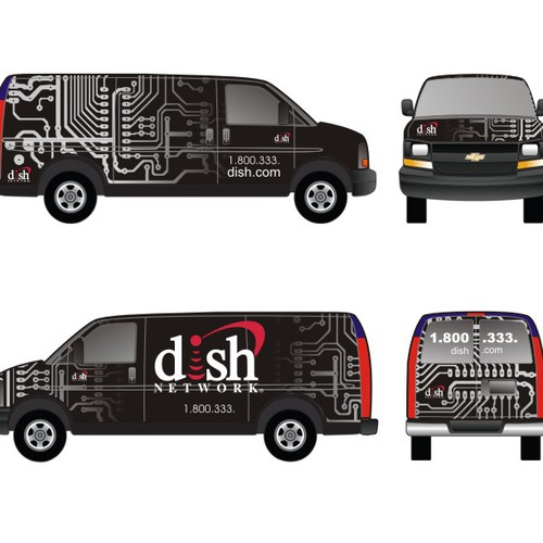 V&S 002 ~ REDESIGN THE DISH NETWORK INSTALLATION FLEET Design by louishark