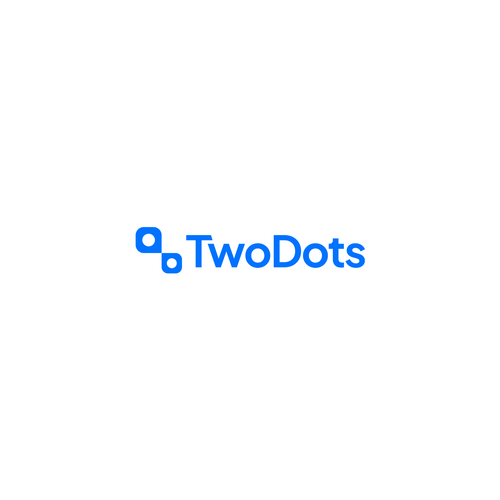 Two Dots Software Fraud Prevention Logo Design - Modern and Simple! Design by Rumah Lebah