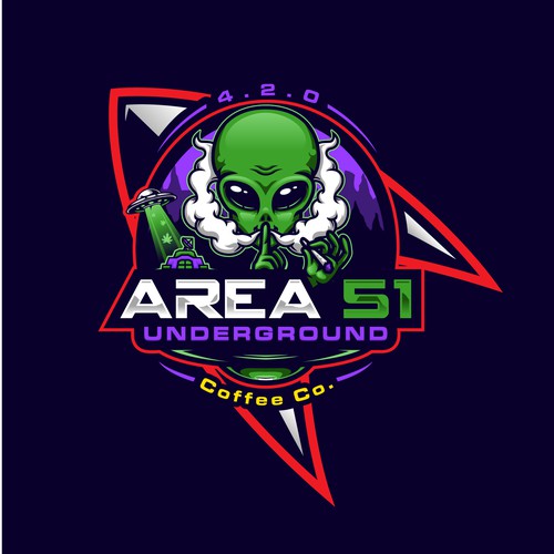 Secret base needs logo, can you keep a secret? Could lead to more. Design by Gr8 ART