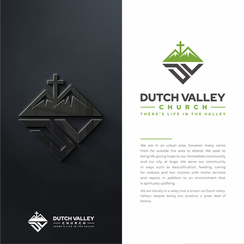 Fresh new logo for a church launch in an urban community Design von Dazuke™