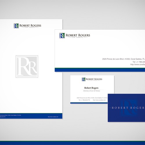 Robert Rogers Law Firm, PA needs a new logo デザイン by Surya Aditama