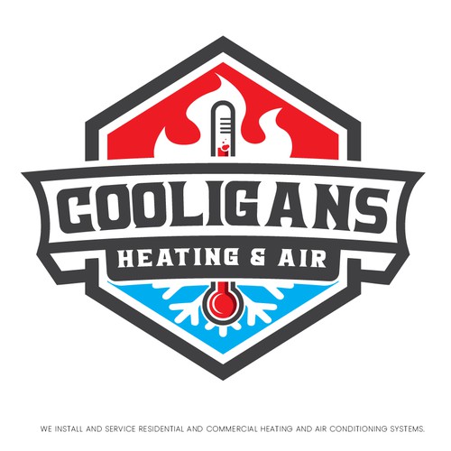 Please! Need help with a logo design to represent our heating and air conditioning company デザイン by "Pintados"