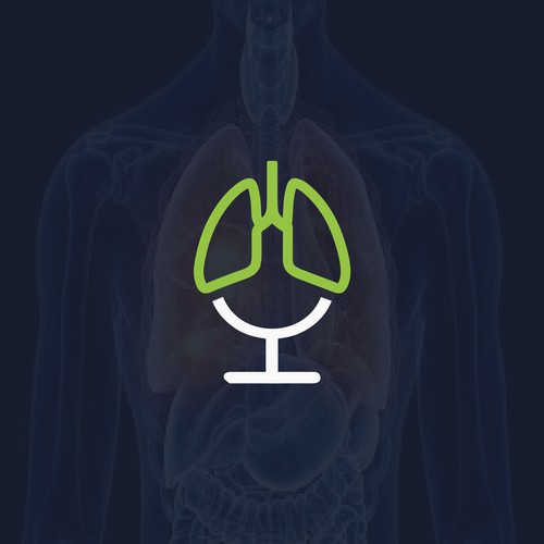 Logo Design for a Lung Cancer Podcast Focused on Real Conversations and Hope Design by designXd_pro