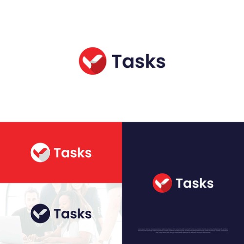 Logo, App Icon and branding of the to-do list app Design by Rustu Design