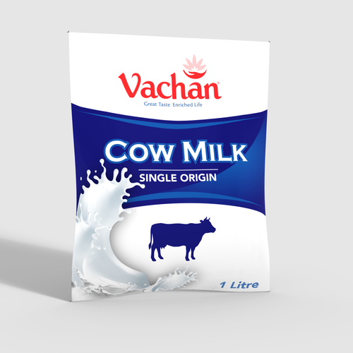 Vachan Cow Milk Design by StudioUno