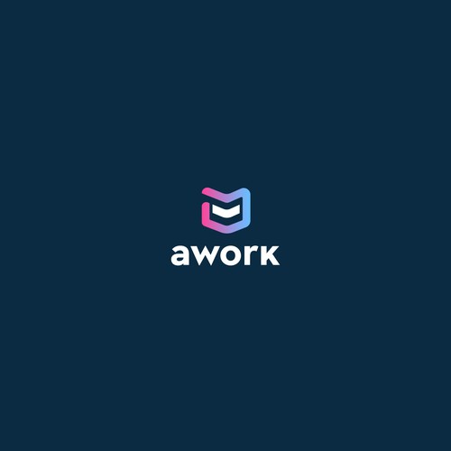 New logo for AI-based productivity software "awork" Diseño de Lumbeard