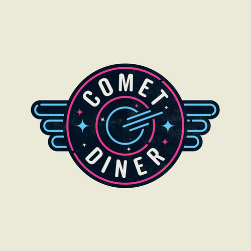 Looking for a cool 1950s retro diner logo for a downtown restaurant Design by Kinetec