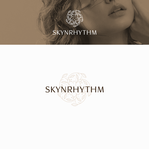 Design a minimal,calming,gentle logo for skin care. Design by Andy-Z