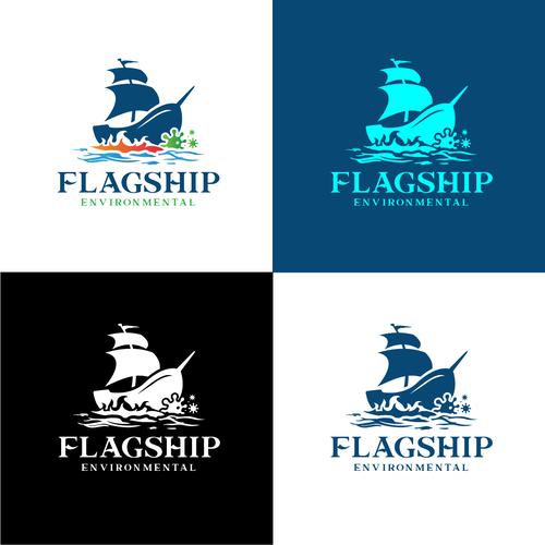 Design A Logo For Flagship Environmental Company Design by ropix