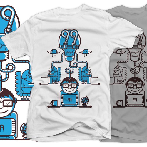 Design di Create 99designs' Next Iconic Community T-shirt di -ND-
