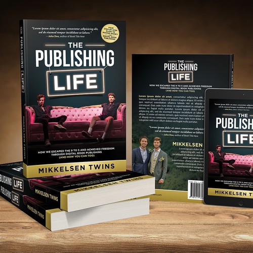 Publishing Life book cover Design by Sherwin Soy