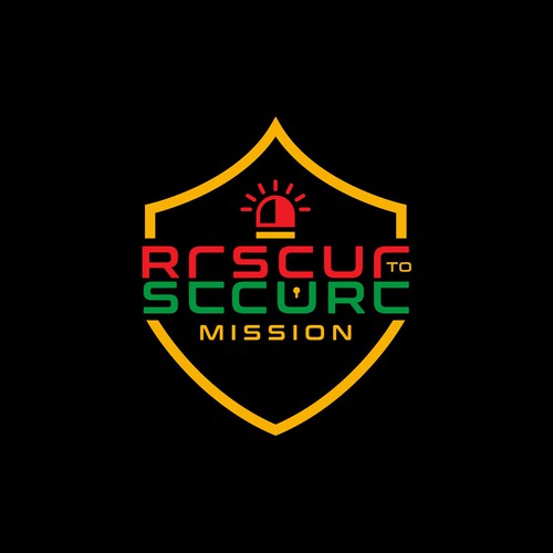 R2S Mission design logo (Rescue to Secure Mission) Design by HOD Experts ™