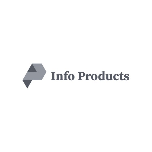 InfoProducts.com - Logo & Branding Design by nabraindin'