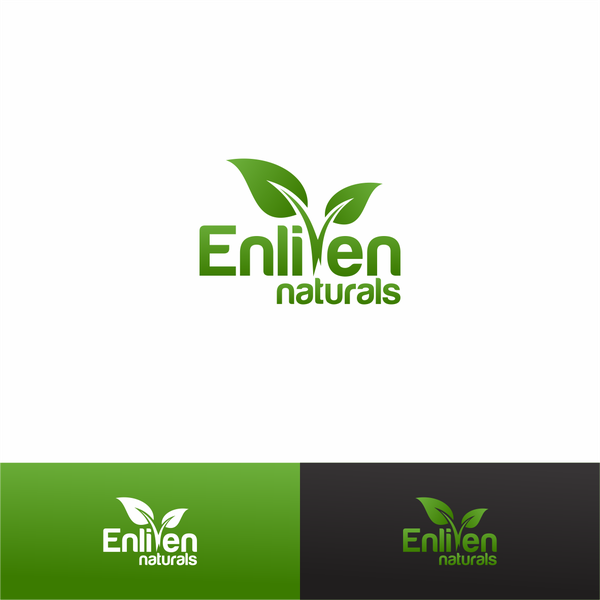 Design by fenora titled "logo enliven naturals"