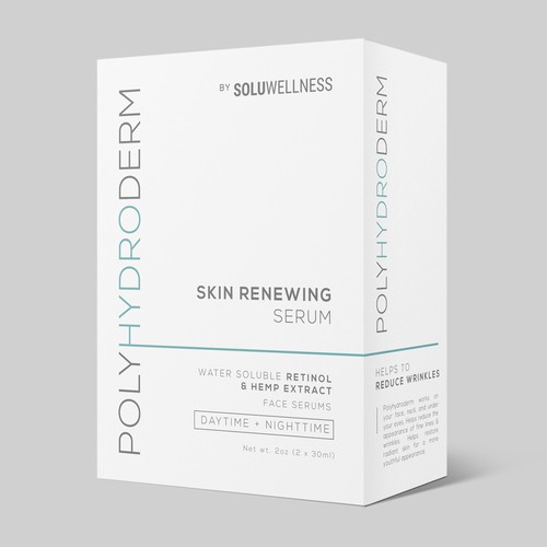 Create a Box Design for a Breakthrough Anti-Aging Facial Serum Design by intanamir