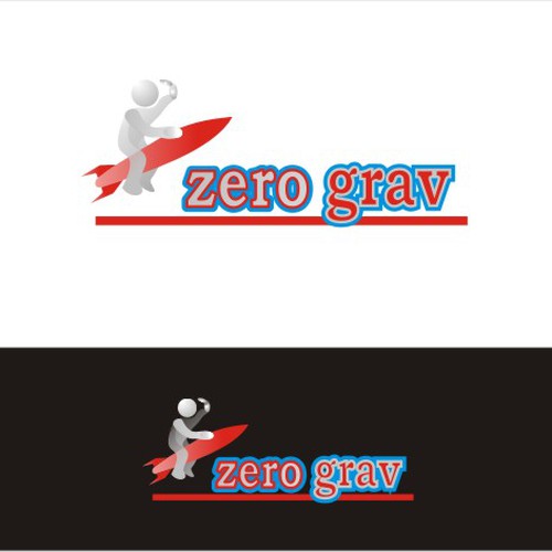 Nice, friendly logo for Zero Grav Design by hary_blues