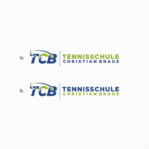 Create a modern logo for a upcoming tennis school Design by Rif15