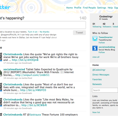 EmailExpert.org Twitter Background Design by Codeslingr