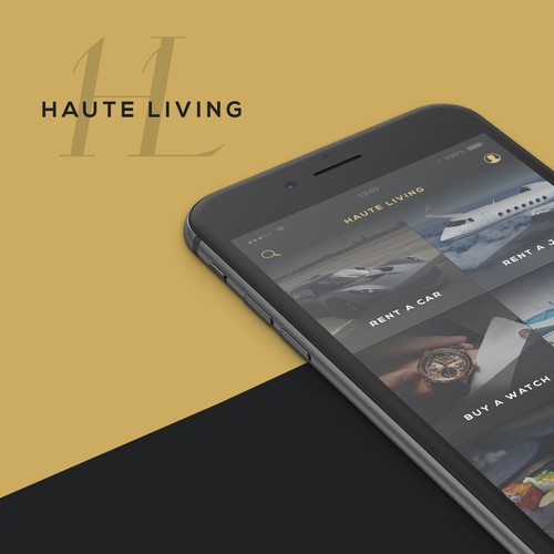 Luxury Mobile App Design by harmony.bunnie