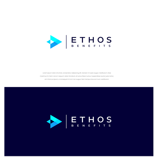 Ethos Benefits - Logo for Employee Benefits Consultant based on Concept of Ethos, Pathos, Logos Design by Wala!