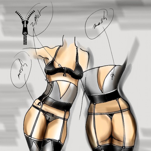 Baci Lingerie Rewards Designer for New Fetish LIne with $5,000 Contract Design by Triptih