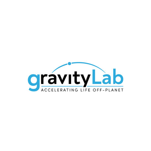 Space exploration logo - orbiting artificial gravity laboratory Design by memindlogo