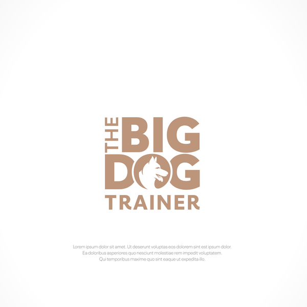 Design by nyambex titled "The Big Dog Trainer"
