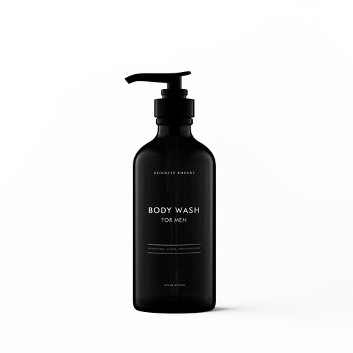 Design a Luxurious Men's Body Wash Design by @rysmrn