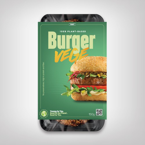 Vege food packaging design Design by Phileas