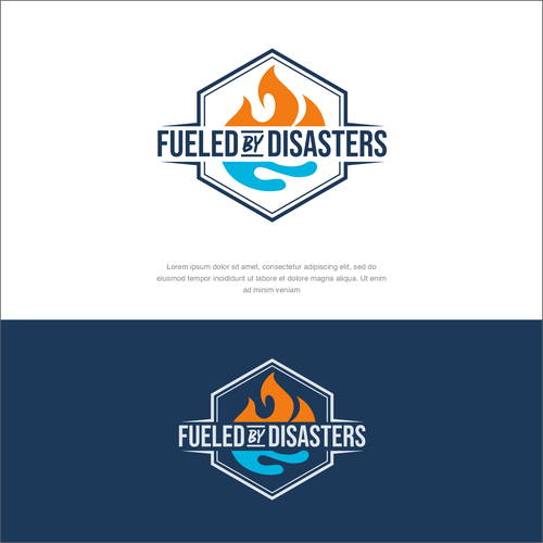 Logo for social media presence in disaster restoration market Design by Elesense