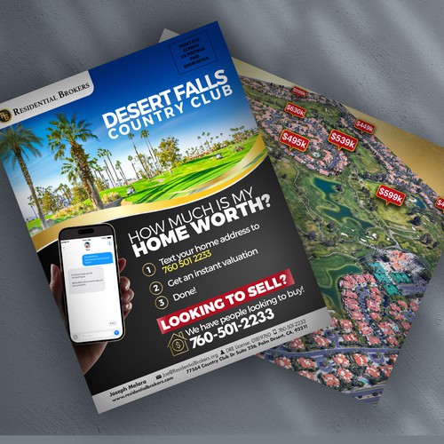 Postcard, flyer or print contest entry by J.F