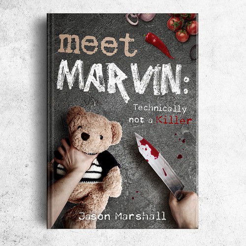 Serial Killer book cover! Design by art_AK