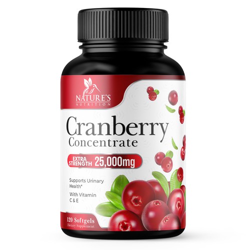 Designs | Natural Cranberry Concentrate Design Needed for Nature's ...