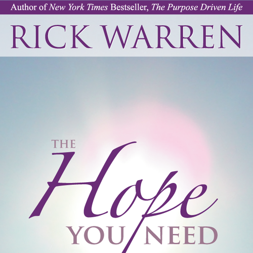 Design Rick Warren's New Book Cover Design réalisé par herochild