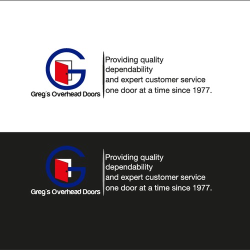 Help Greg's Overhead Doors with a new logo Réalisé par nglevi721