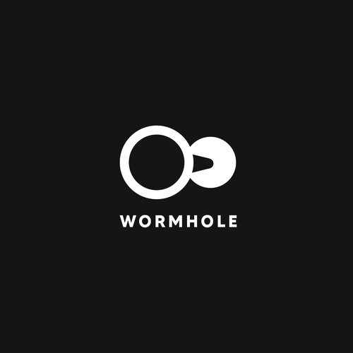 Wormhole Protocol Logo Design Design réalisé par Shadowness