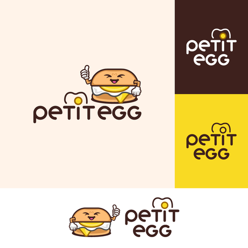Fun and simple yet Classy logo for a Breakfast Sandwich company Design by Luel