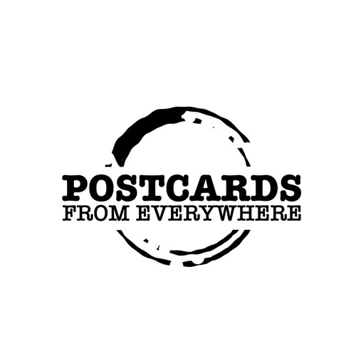 Postcards from Everywhere Logo Design by Radiant1976