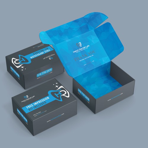 Modern and Attractive Shipping Box Design Design by CUPEDIUM