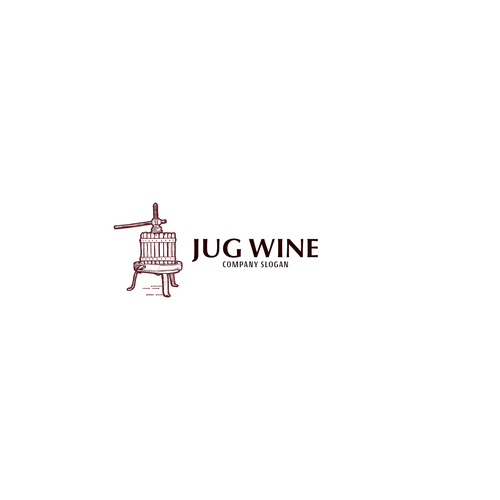 Diseño de JUG wine logo redesign - understated quality de oreganoclay