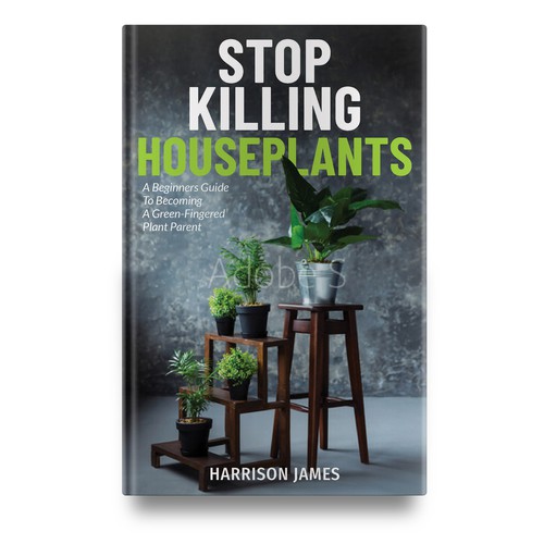 Design a plant parenting book cover Design by Bluebubble