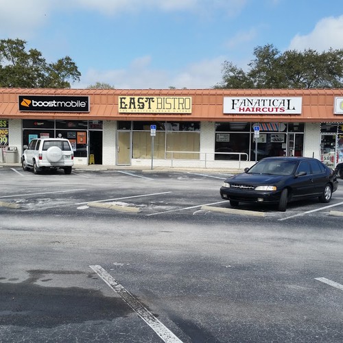 Create a logo for EAST BISTRO - The Mediterranean Eatery/Local Restaurant Design by Decker_Grey