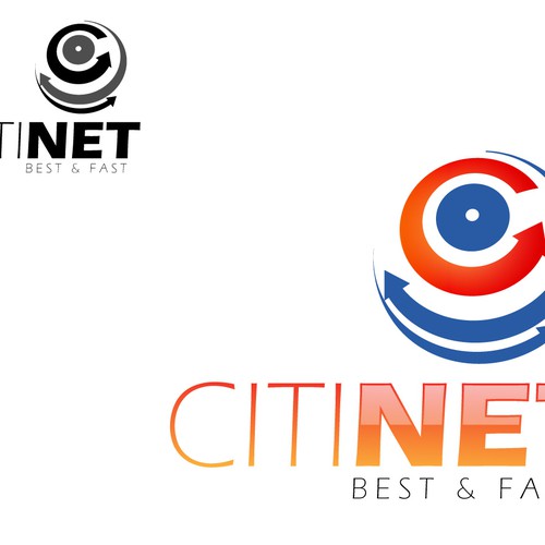 Internet Service Provider LOGO Design by INK49